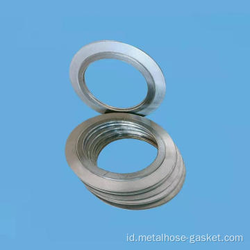 Gasket luka spiral dengan cincin luar